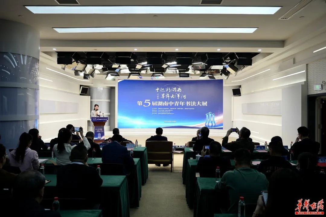 第五届湖南中青年书法大展启幕