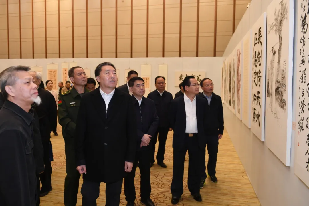 纪念黄兴诞辰150周年书画文献展开幕