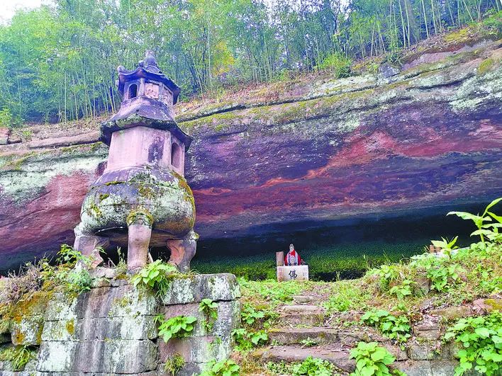 湘潭县青山桥被毁的千年古寺，朱熹、张栻、毛泽东都留有足迹