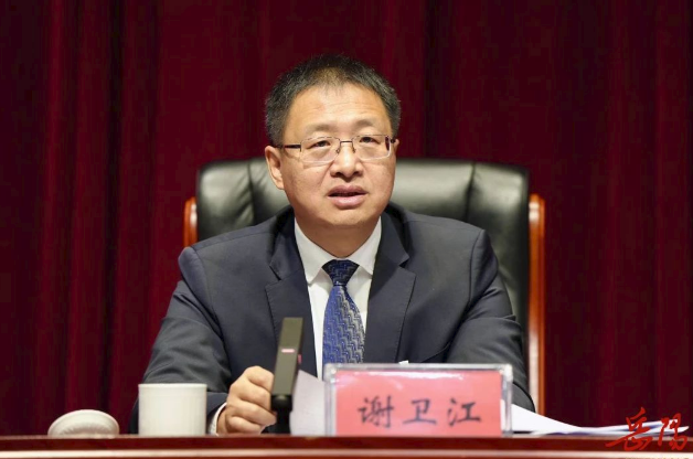 谢卫江任湖南省委副书记