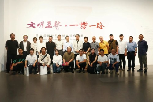 第三届《文明互鉴——一带一路图形印创新实验作品展》长沙巡展在长沙美术馆隆重开幕