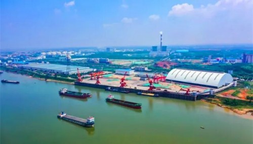 吞吐量翻6倍！看长沙望城如何靠一个内河港口“撬动”190亿产业集群