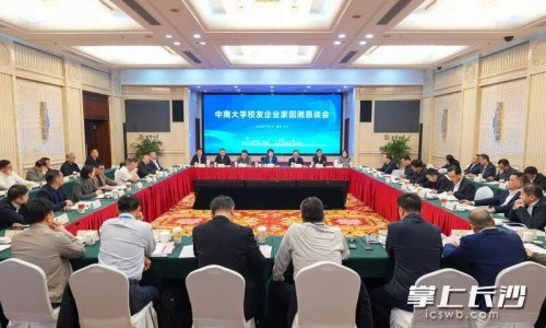 中南大学校友企业家回湘恳谈会举行 吴桂英易红李建成出席