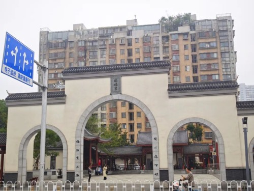 长沙开福寺，始建于后唐年间的古寺