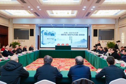 一部写给土地与人民的文学答卷——谭仲池《故乡与大地》座谈会侧记