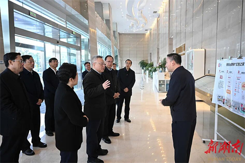 湖南省委书记省长调研的这件事，与骑手、快递员等有关