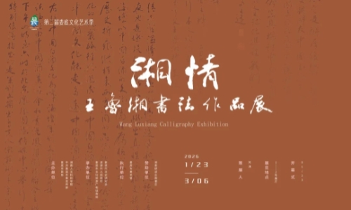 展览预告 | 湘情·王鲁湘书法作品展