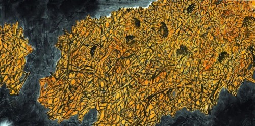 艺苑名家 | 密织万象，境生无界——论王奇志写意花鸟画的图式重构与当代突围